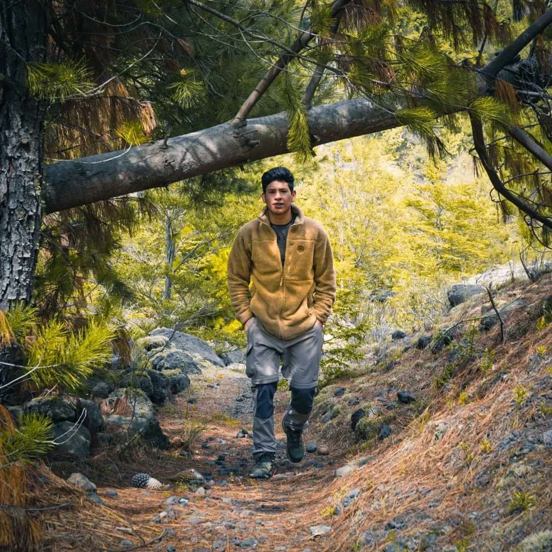 Johan Alegria en terreno