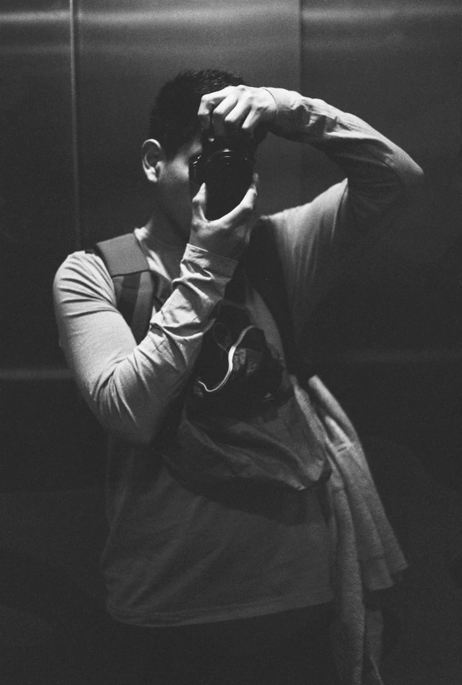 Johan Alegria fotografiando