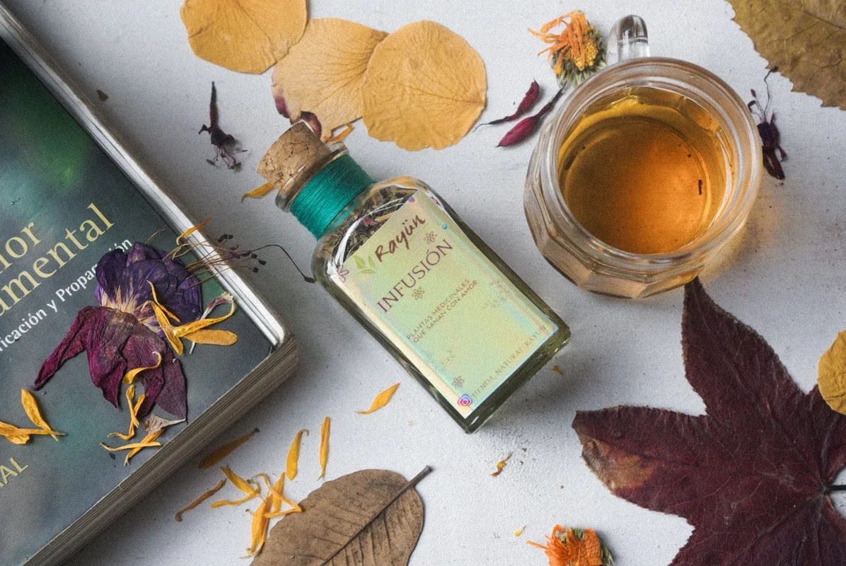 Herbal flat lay